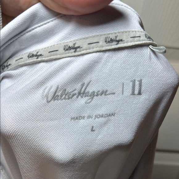 Walter Hagen Men’s Birdseye Performance 11 Polo Size Large in White - Picture 6 of 7